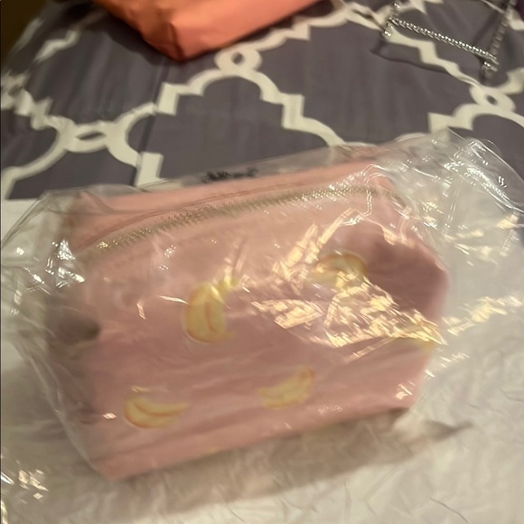 Coach Pink Banana Print Cosmetic Bag - NWT - Picture 12 of 12